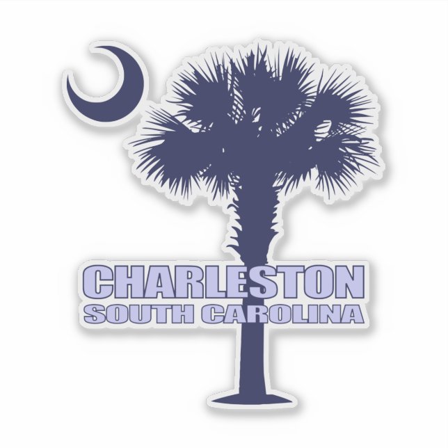 Sticker Charleston SC (P&C) (Devant)