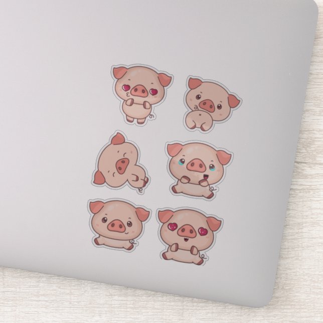 Sticker Charmante voiturette pour les enfants et les amate (Détail)