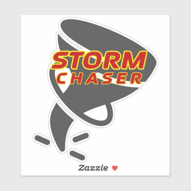 Sticker Chasseur de tempête (Feuille)