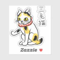 Chat calicot japonais