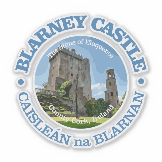 Sticker Château de Blarney (e) (Devant)