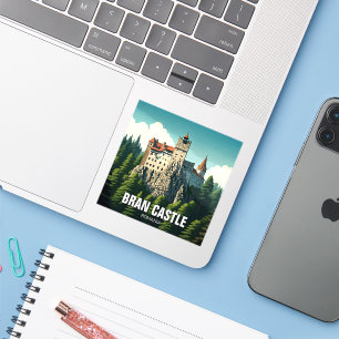 Sticker Château de Bran Roumanie