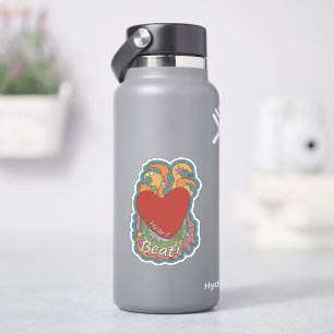 Sticker Chauffez le Beat : Doodles pour les mélomanes