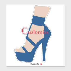 Sticker Chaussure à talon élevé Thunder_Cove