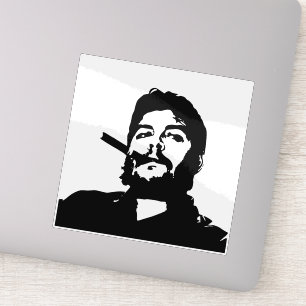 Sticker Che Guevara, Commandante, Révolution, Cuba, La Hav