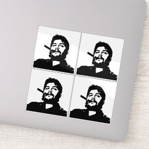 Sticker Che Guevara, Commandante, Révolution, Cuba, La Hav