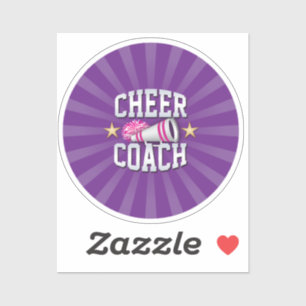 Sticker 'Cheer Coach'