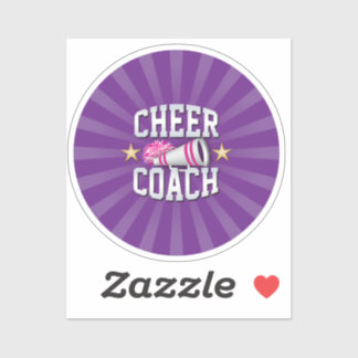 Sticker 'Cheer Coach'