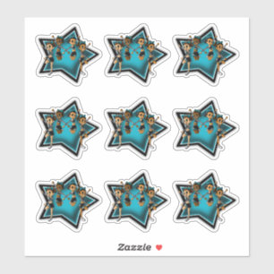 Sticker Cheerleaders et étoiles