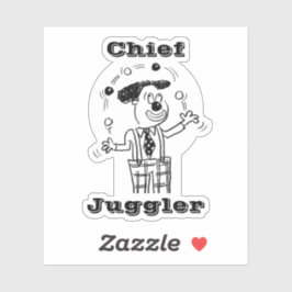 Sticker Chef Juggler