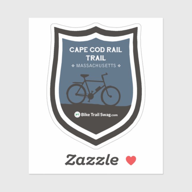 Sticker Chemin de fer Cape Cod (Feuille)