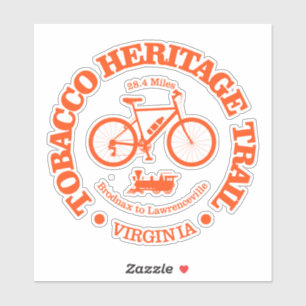 Sticker Chemin du patrimoine du tabac (cyclisme)