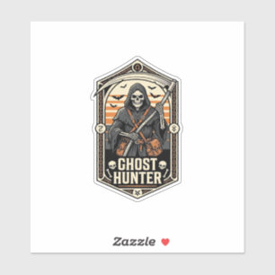 Sticker Chemise de chasseur de fantômes design de Reaper v