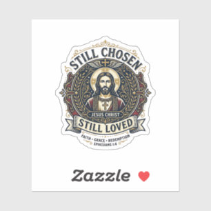 Sticker Chemise de récupération de divorce Jésus Graphique