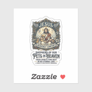 Sticker Chemise de souvenir commémoratif de Jésus pour ani