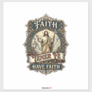 Sticker Chemise Jésus Familles Bilingues Multiculturelles