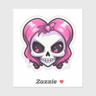 Sticker Cherished Skull