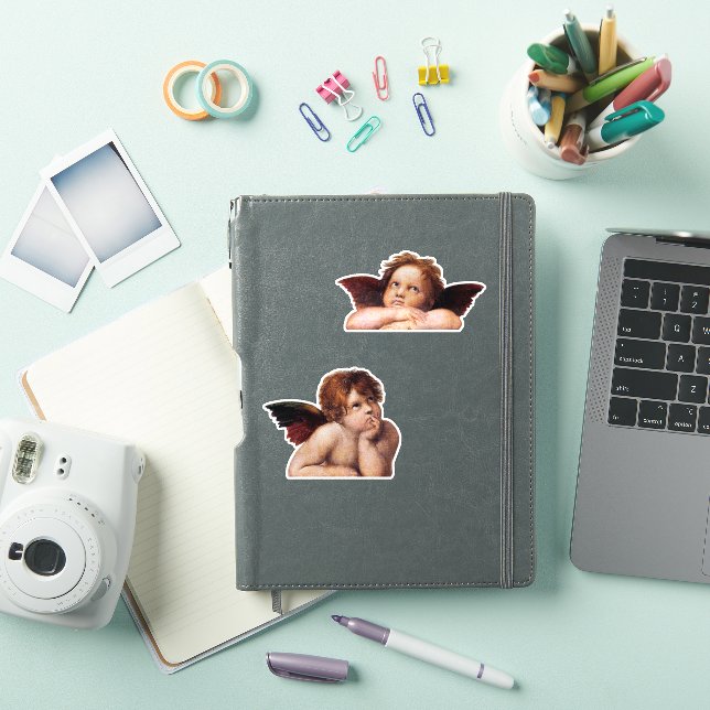 Sticker Cherubs, winged Angels painting by Raffael  (Couverture iPad)