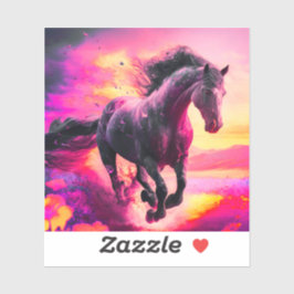 Sticker Cheval d'art