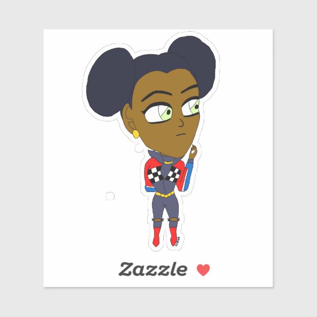 Sticker chibi (Feuille)