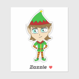 Sticker chibi elf