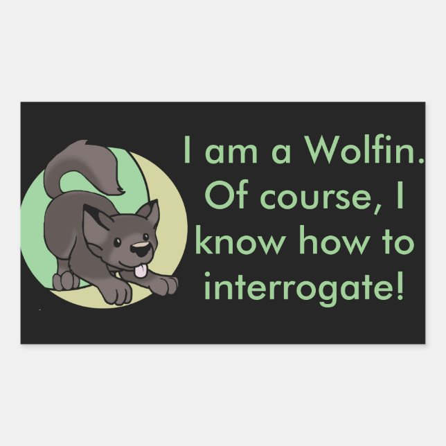 Sticker Chibi Wolf (Devant)