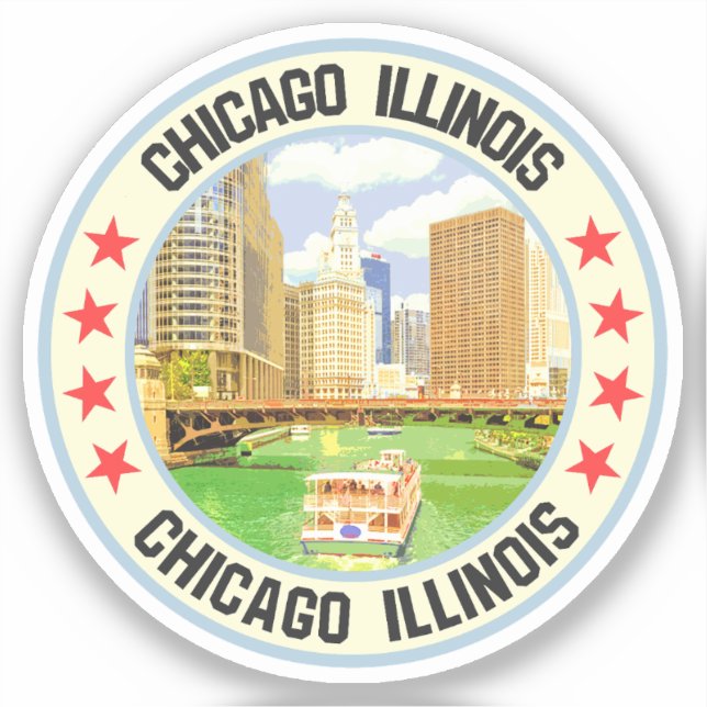 Sticker Chicago (Recto)