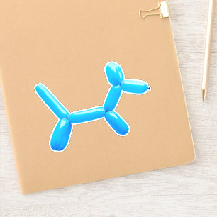Sticker Chien animal de ballon