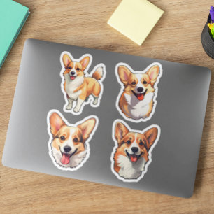 Sticker Chien Chien Chien Chien Mignonne