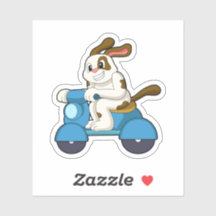 Chien comme Biker avec Scooter.PNG