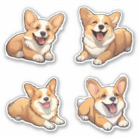 chien de chiot de jument corgi