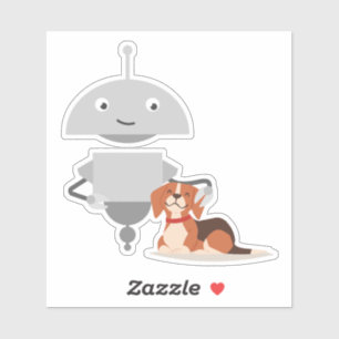 Sticker Chien de mouture