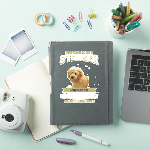 Sticker Chien GoldendoodleGoldendoodle Chien Chien chiot a
