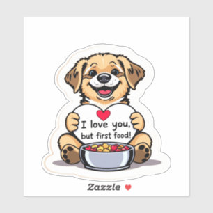 Sticker Chien mignon