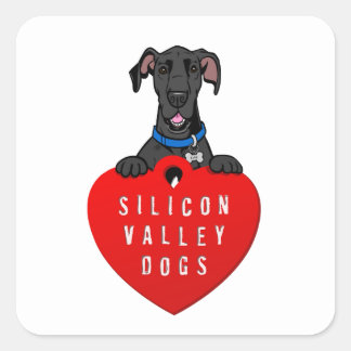 Sticker Chiens de Silicon Valley