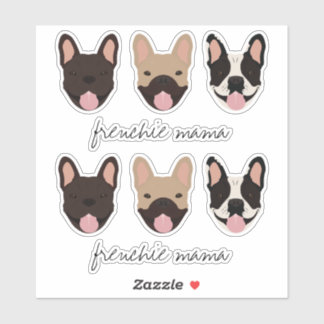Sticker Chiens français de Frenchie Mama