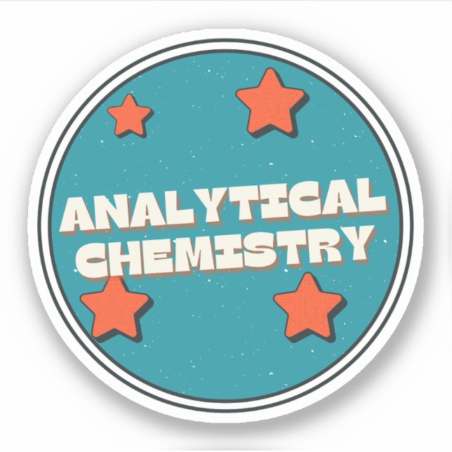 Sticker Chimie analytique (Devant)