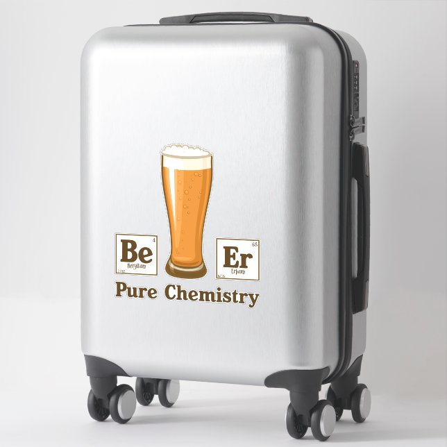 Sticker Chimie pure (Sur valise)