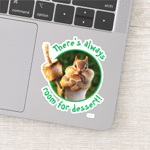 Sticker Chipmunk Manger Marshmallow