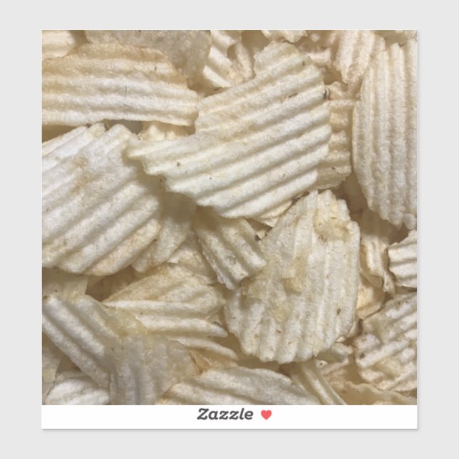 Sticker Chips de pommes de terre (Feuille)