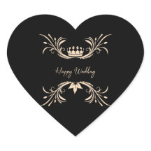 sticker chocolat mariage