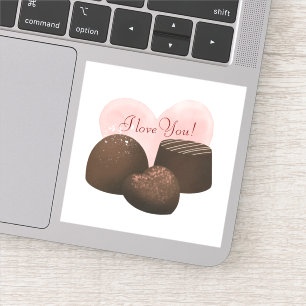 Sticker Chocolats cardiaques personnalisés