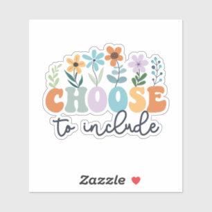 Sticker Choisir d'inclure