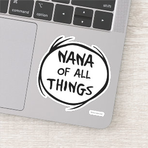 Sticker Chose une chose deux - Nana de toutes les choses