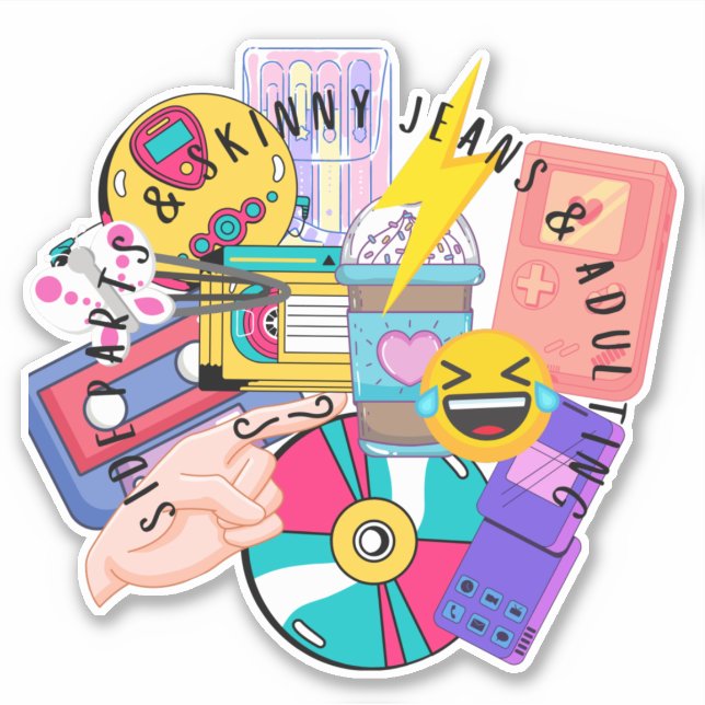 Sticker Choses millénaires (Devant)