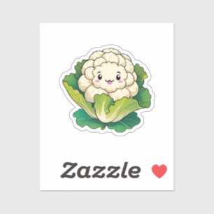 Sticker Chou-fleur Kawaii