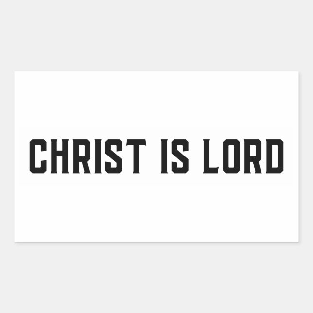 Sticker - Christ est Seigneur (Devant)