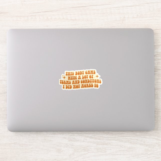 Sticker Chronic Illness & Invisible Disability Awareness (Ordinateur)