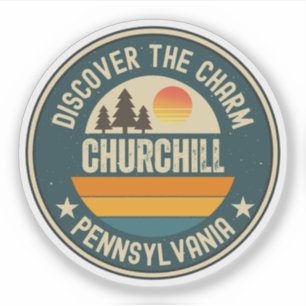 Sticker Churchill, Pennsylvanie