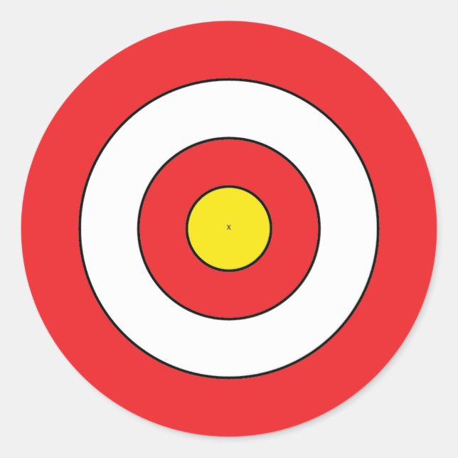 Sticker cible (Devant)